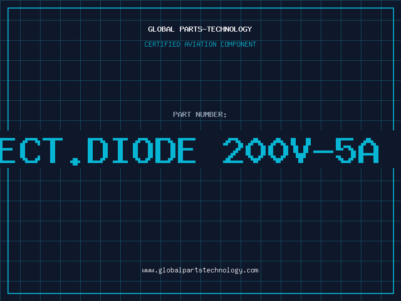 Aviation Part rect.diode 200v-5a m