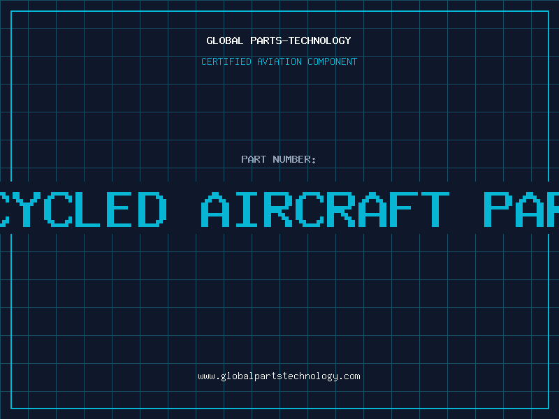 Aviation Part recycled aircraft parts