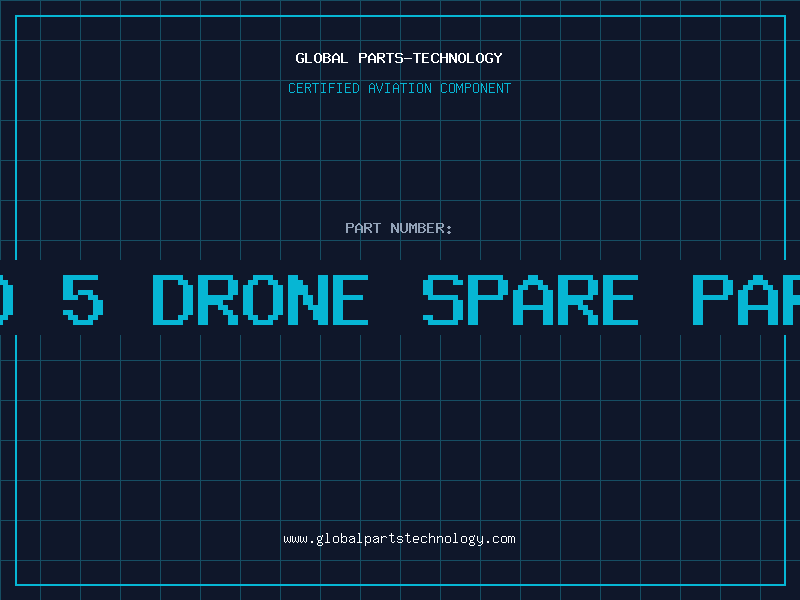 Aviation Part red 5 drone spare parts