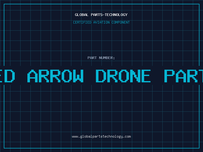 Aviation Part red arrow drone parts
