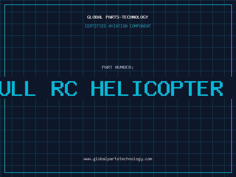 Aviation Part red bull rc helicopter parts