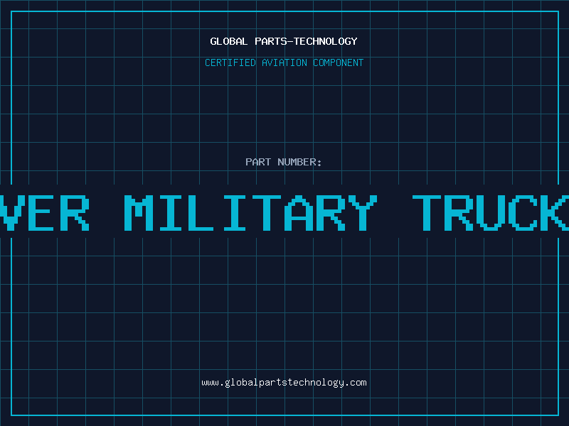 Aviation Part red river military truck parts