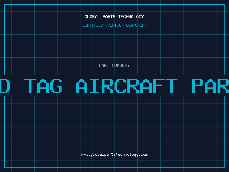 Aviation Part red tag aircraft parts