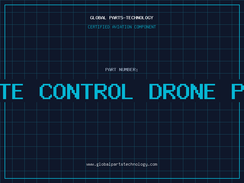 Aviation Part remote control drone parts
