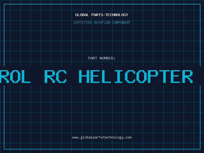 Aviation Part remote control rc helicopter spare parts