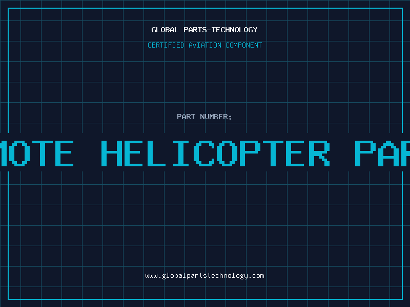 Aviation Part remote helicopter parts