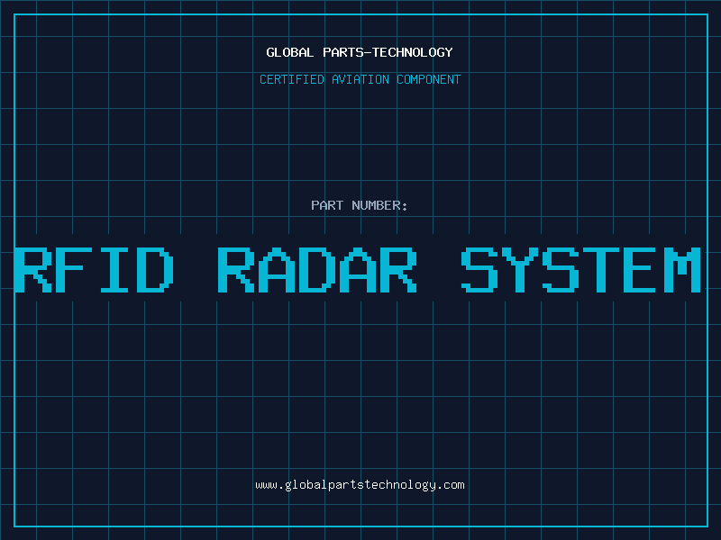 Aviation Part rfid radar system