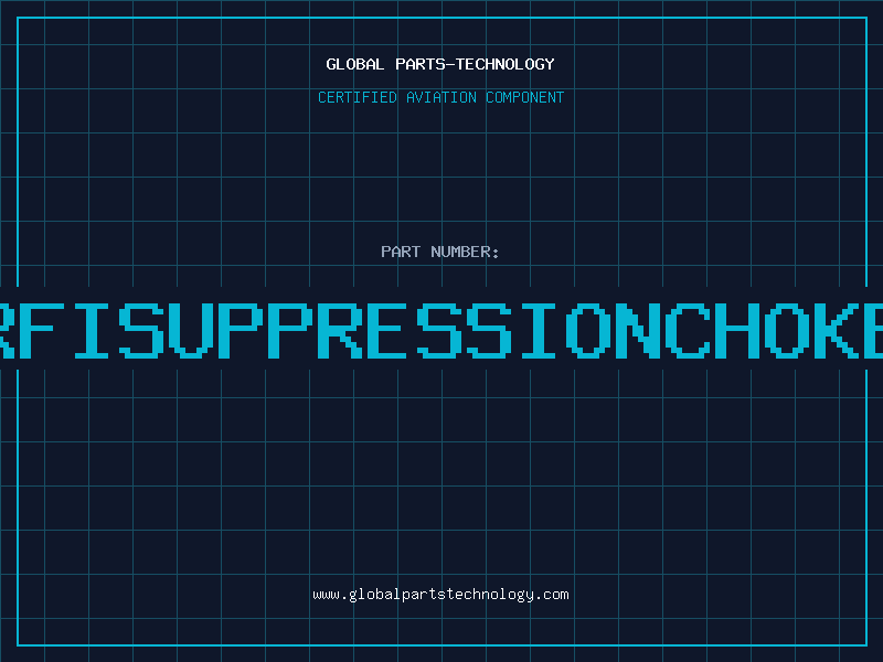 Aviation Part rfisuppressionchoke