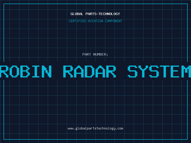 Aviation Part robin radar system