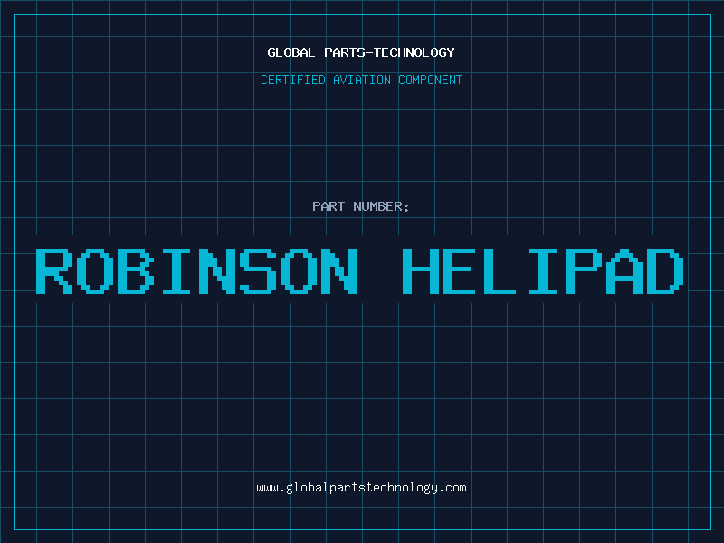 Aviation Part robinson helipad