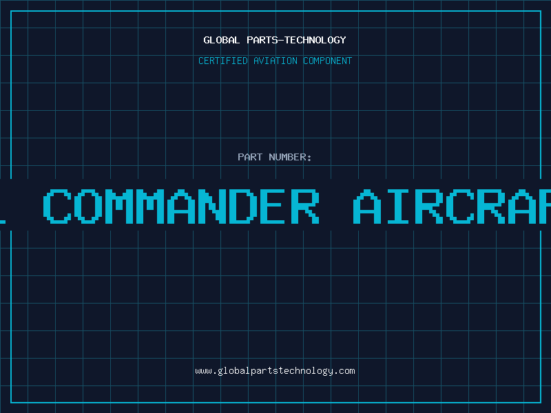 Aviation Part rockwell commander aircraft parts