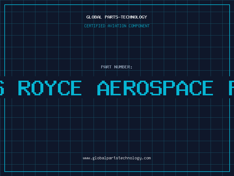 Aviation Part rolls royce aerospace parts