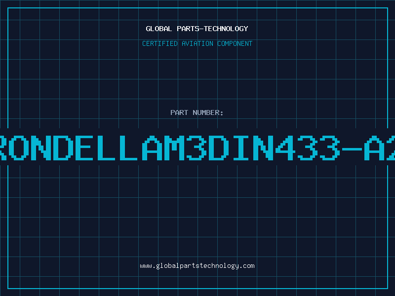 Aviation Part rondellaM3DIN433-A2