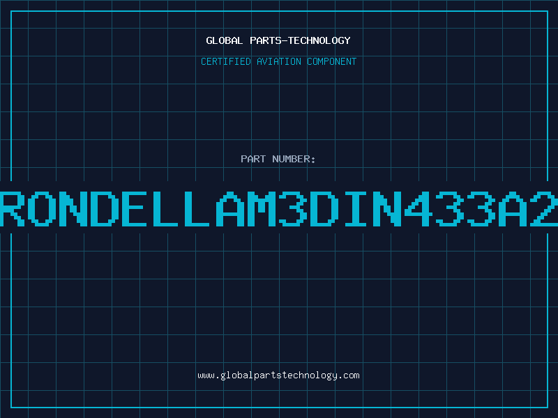 Aviation Part rondellaM3DIN433A2