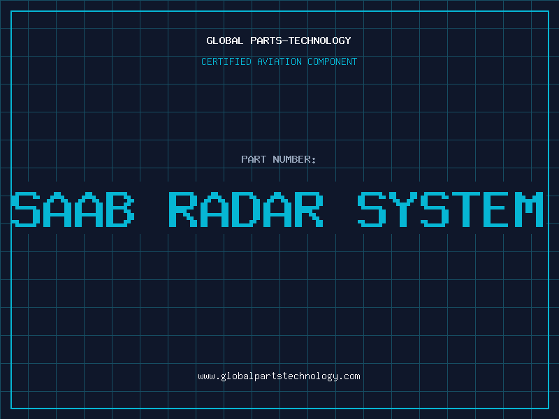 Aviation Part saab radar system