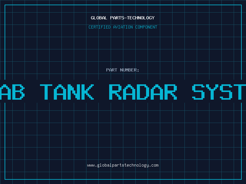 Aviation Part saab tank radar system