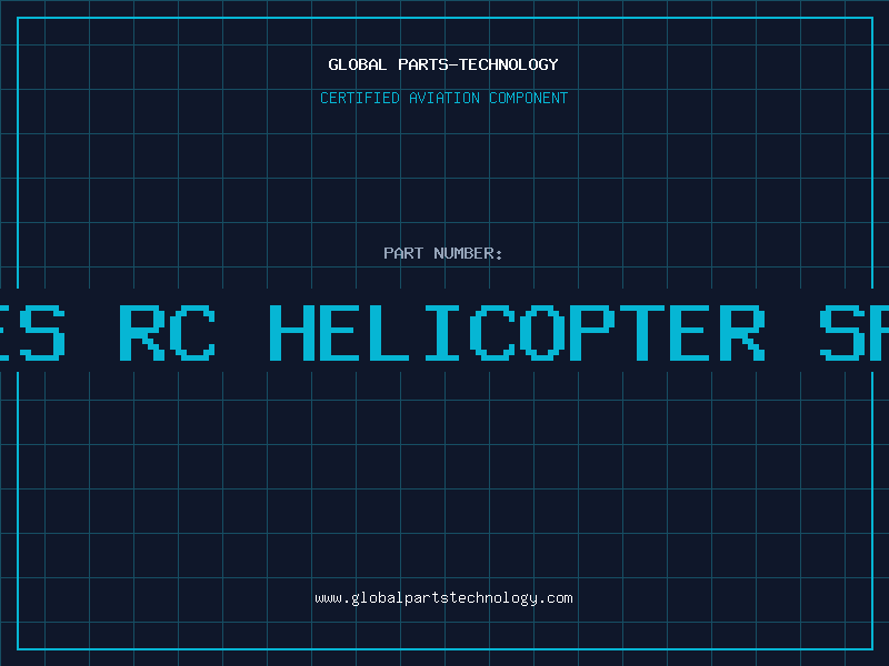 Aviation Part t-34 series rc helicopter spare parts