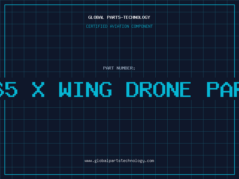 Aviation Part t-65 x-wing drone parts