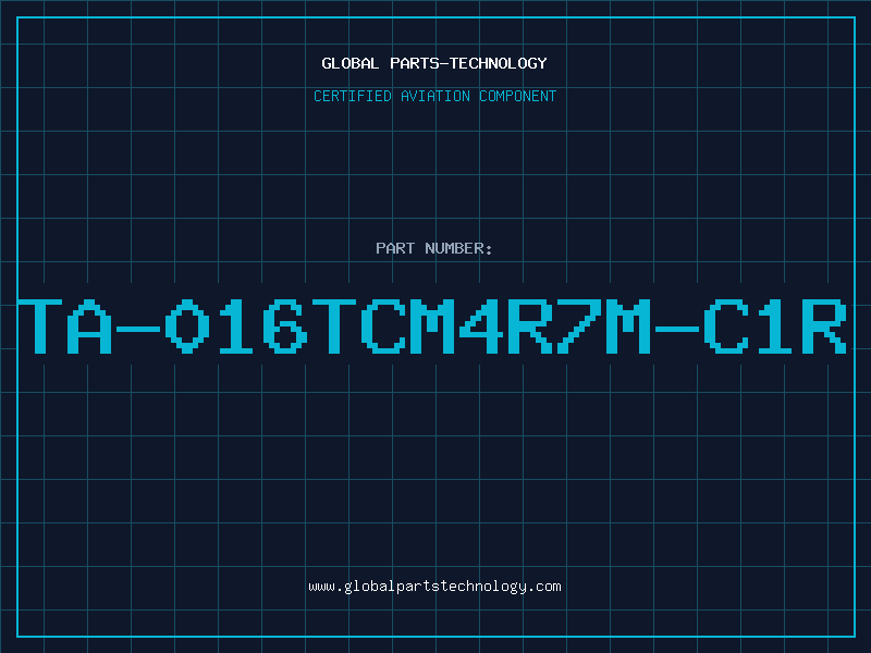 Aviation Part ta-016tcm4r7m-c1r