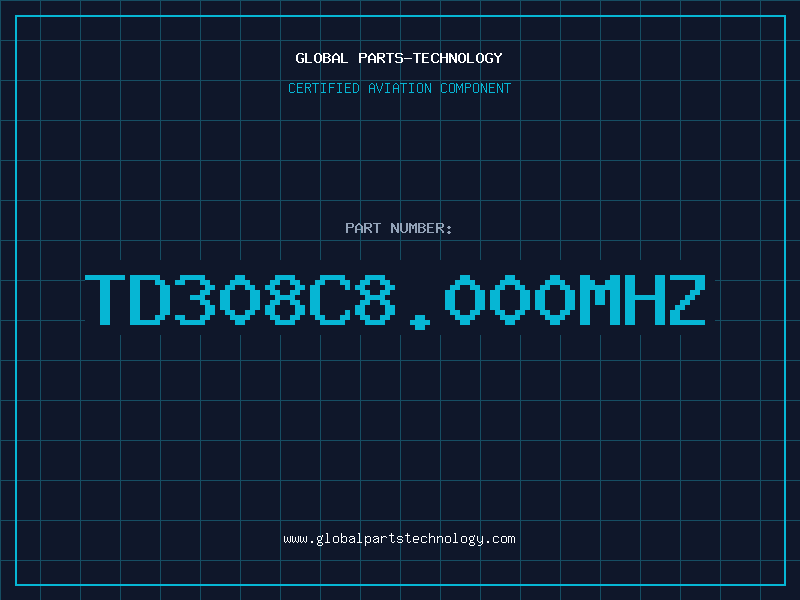 Aviation Part td308c8.000mhz