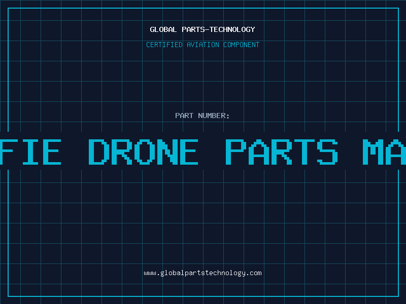 Aviation Part tracker selfie drone parts manufacturers