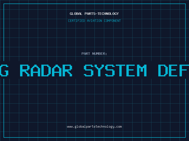 Aviation Part tracking radar system definition
