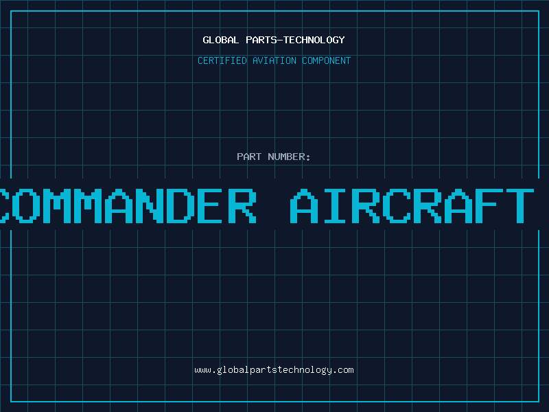 Aviation Part twin commander aircraft parts