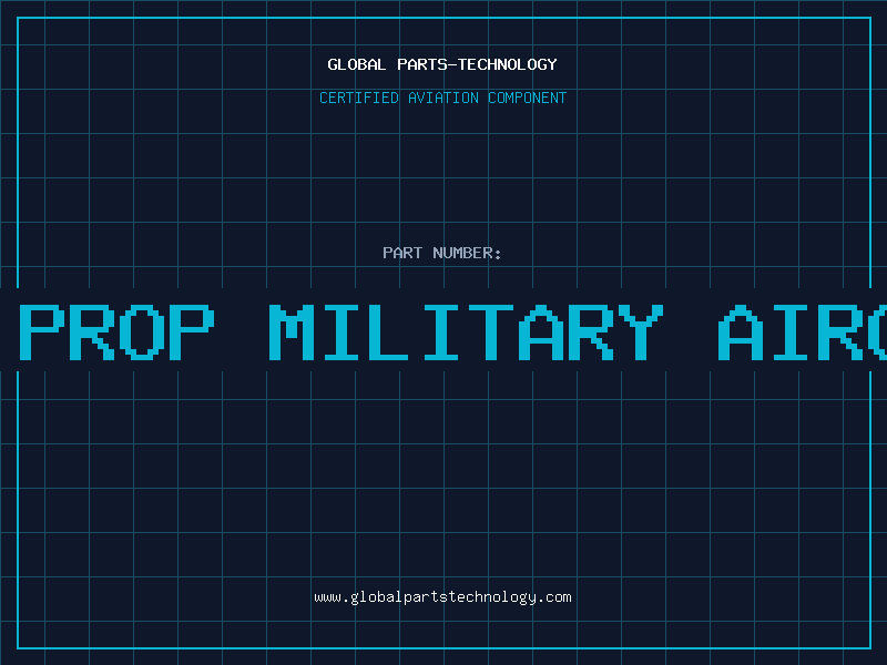 Aviation Part twin prop military aircraft
