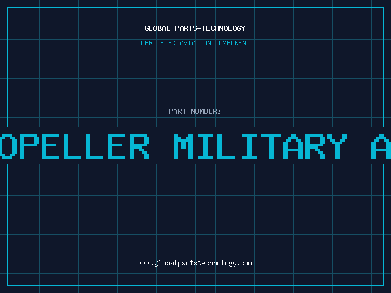 Aviation Part twin propeller military aircraft