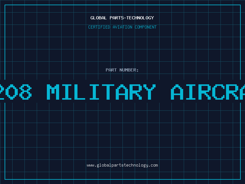 Aviation Part u-208 military aircraft