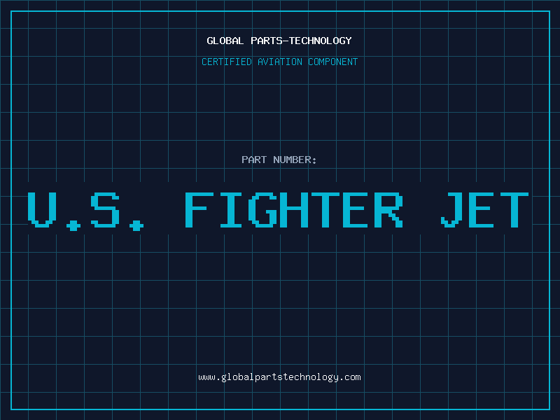 Aviation Part u.s. fighter jet