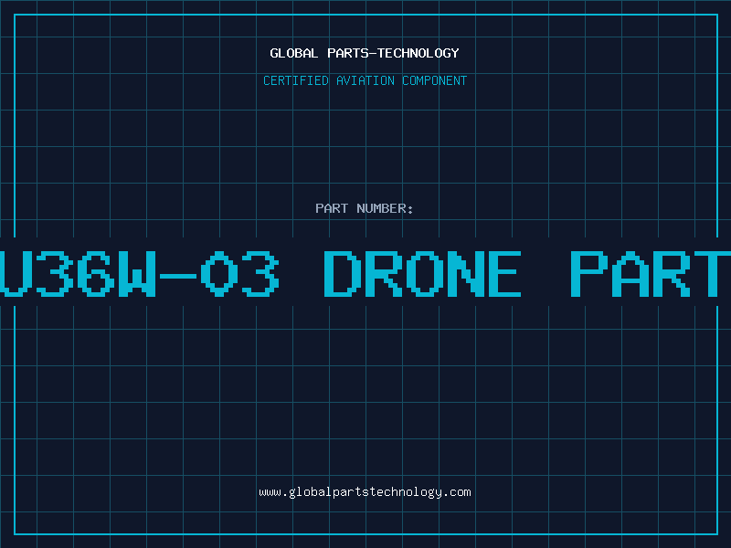 Aviation Part u36w-03 drone part