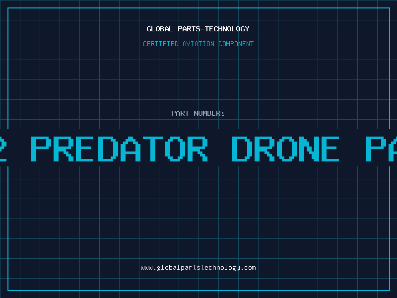 Aviation Part u842 predator drone parts