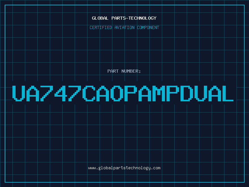 Aviation Part uA747CAOPAMPDUAL