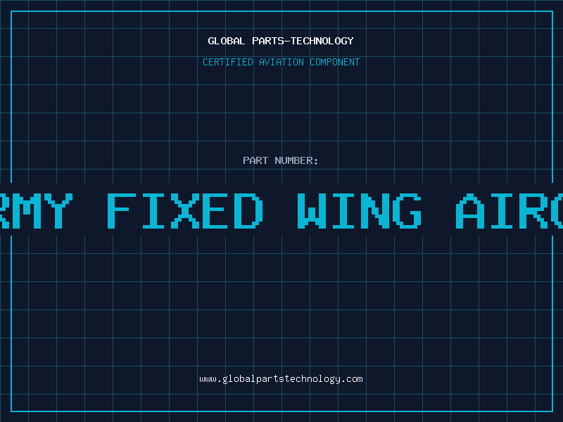 Aviation Part us army fixed wing aircraft