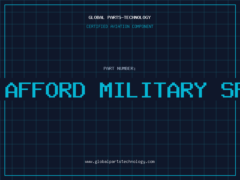 Aviation Part us cannot afford military spare parts