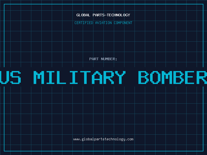 Aviation Part us military bomber