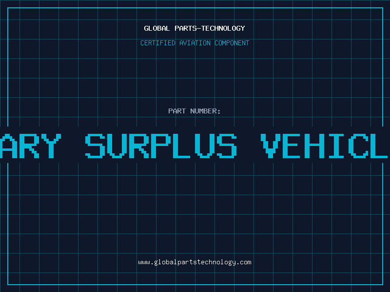 Aviation Part us military surplus vehicles parts