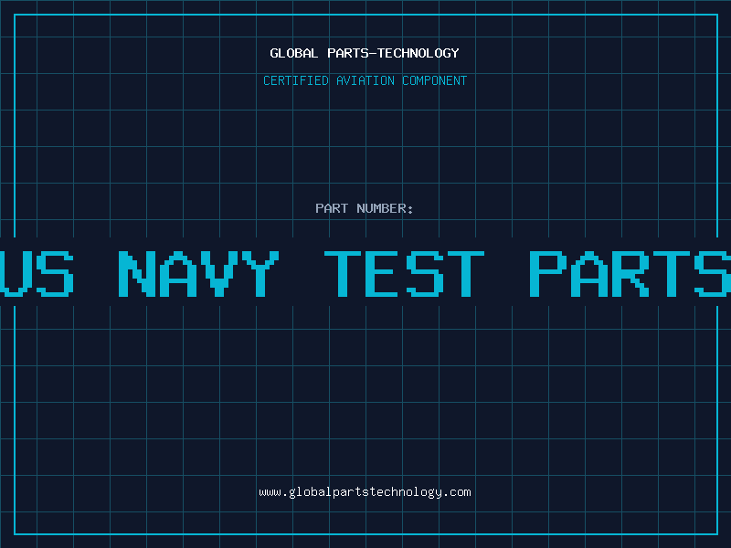 Aviation Part us navy test parts