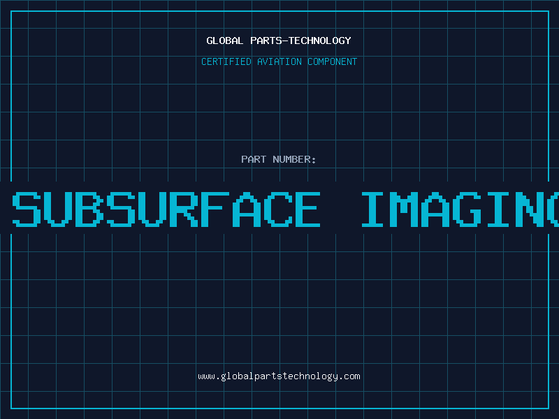 Aviation Part us radar subsurface imaging systems