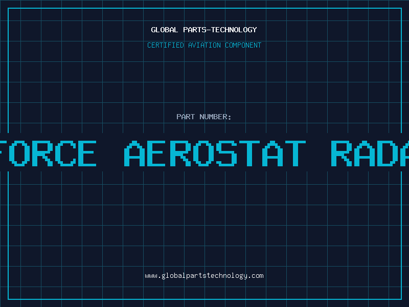 Aviation Part usaf airforce aerostat radar system