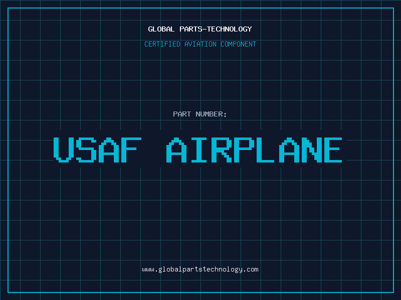 Aviation Part usaf airplane