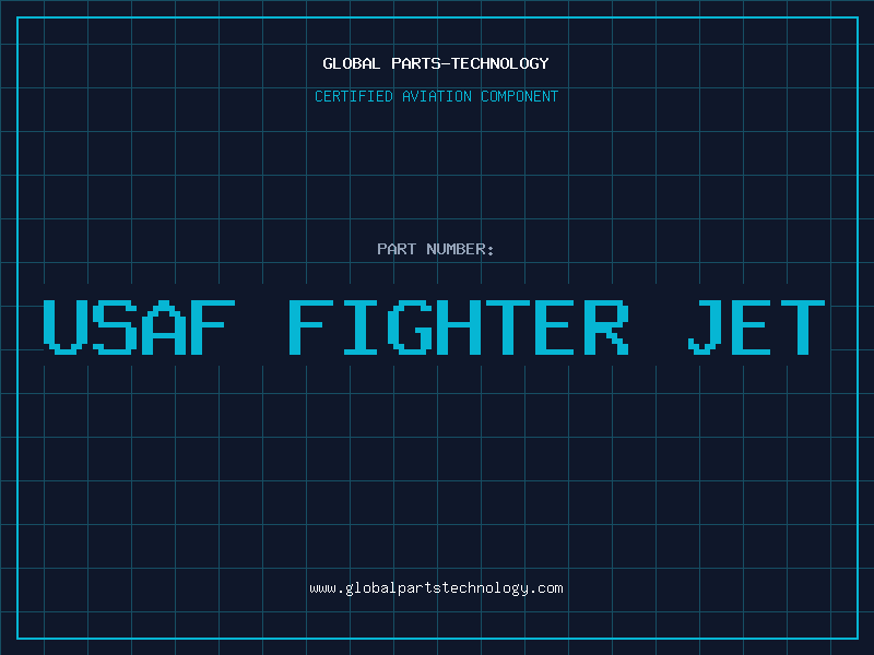 Aviation Part usaf fighter jet