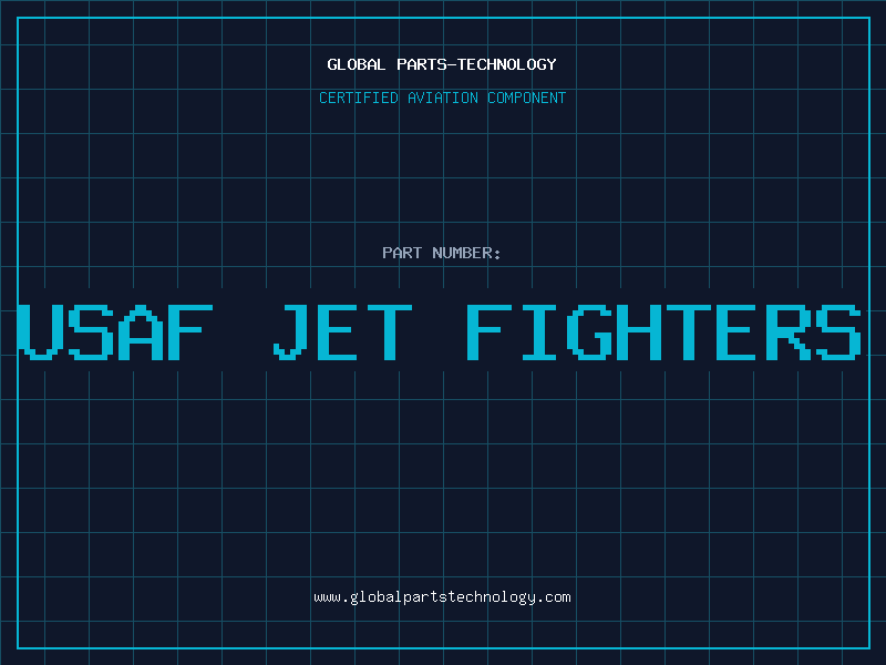 Aviation Part usaf jet fighters