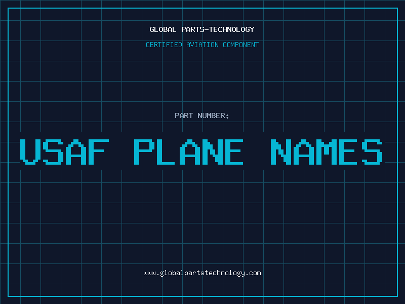 Aviation Part usaf plane names