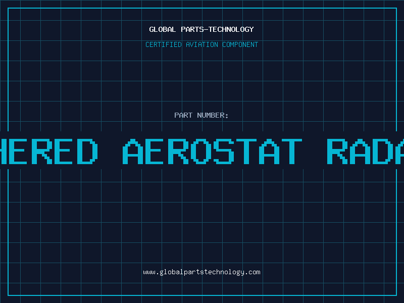 Aviation Part usaf tethered aerostat radar system