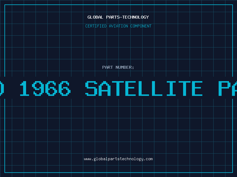 Aviation Part used 1966 satellite parts