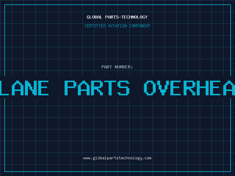 Aviation Part used airplane parts overhead storage