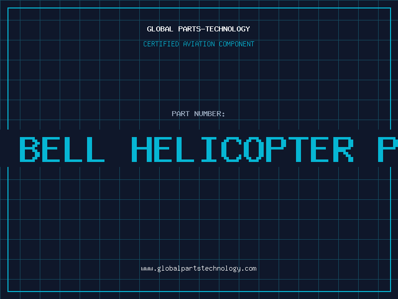 Aviation Part used bell helicopter parts