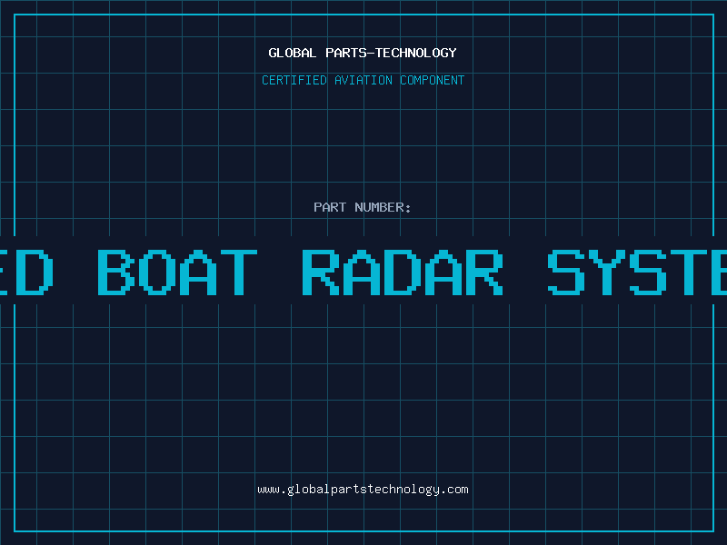 Aviation Part used boat radar systems